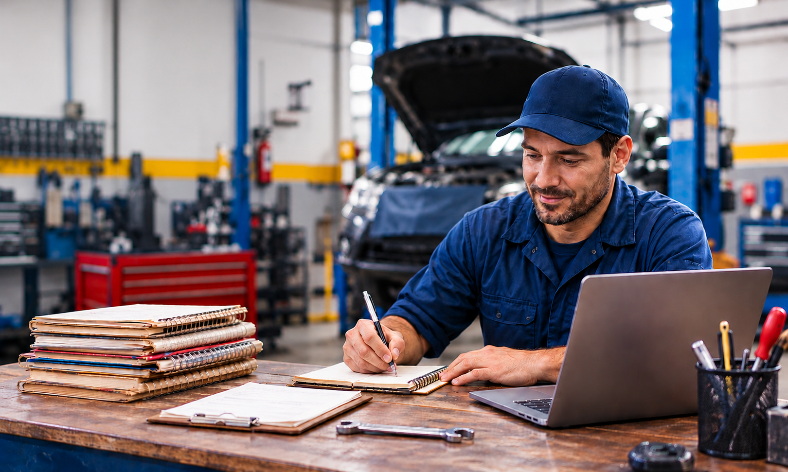 Cómo ordenar un taller automotriz sin depender de cuadernos ni planillas